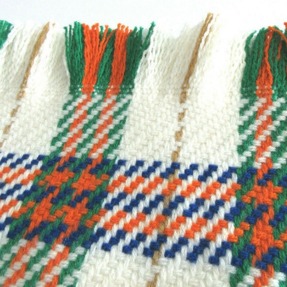 Burberry Extra Fine Merino Wool Vintage Nova Check Scarf Muffler - Picture 3 of 7